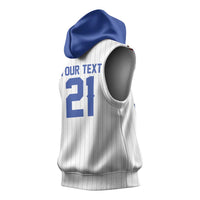 Custom Dripping Baseball Israel Sleeveless Hoodie