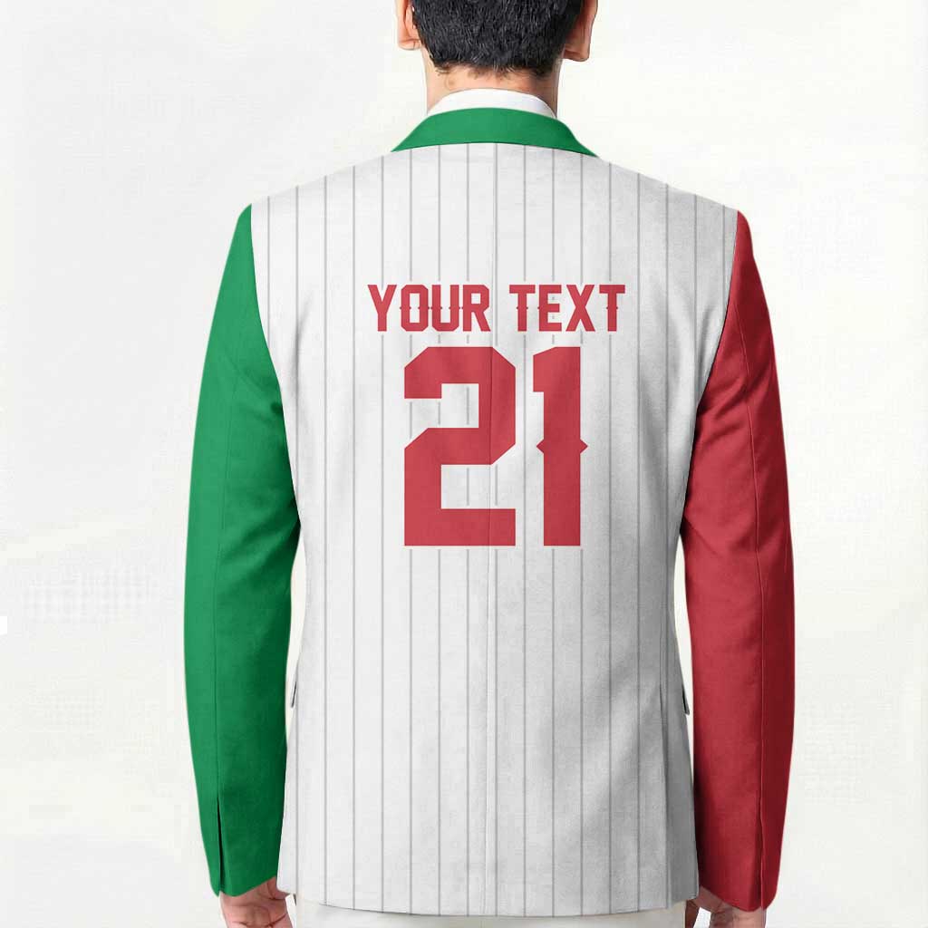 Custom Dripping Baseball Italy Blazer