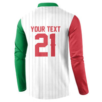 Custom Dripping Baseball Italy Button Sweatshirt