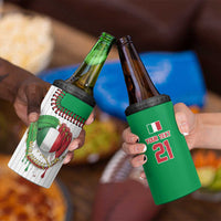 Custom Dripping Baseball Italy 4 in 1 Can Cooler Tumbler