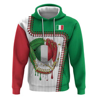 Custom Dripping Baseball Italy Hoodie