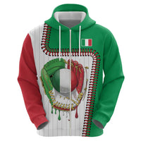 Custom Dripping Baseball Italy Hoodie