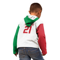Custom Dripping Baseball Italy Kid Hoodie