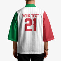 Custom Dripping Baseball Italy Kimono