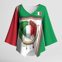Custom Dripping Baseball Italy Kimono Sleeve Blouse