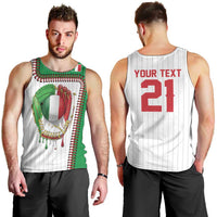 Custom Dripping Baseball Italy Men Tank Top