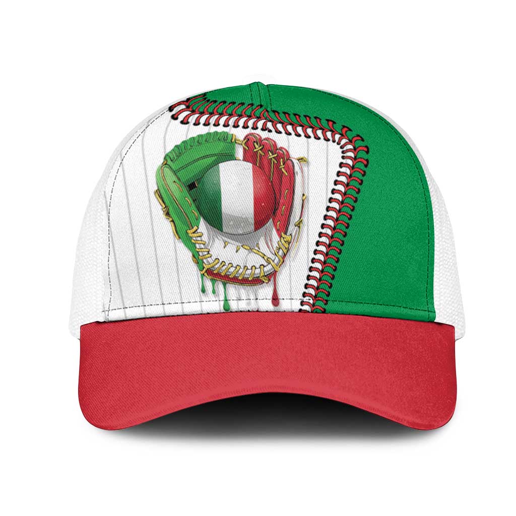 Dripping Baseball Italy Mesh Trucker Cap