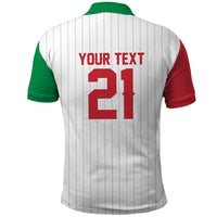 Custom Dripping Baseball Italy Polo Shirt