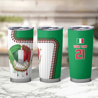 Custom Dripping Baseball Italy Tumbler Cup