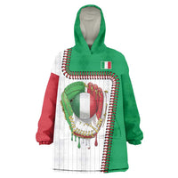 Custom Dripping Baseball Italy Wearable Blanket Hoodie