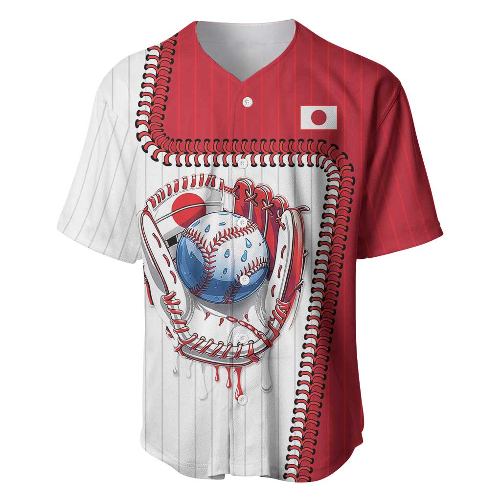 Custom Dripping Baseball Japan Baseball Jersey
