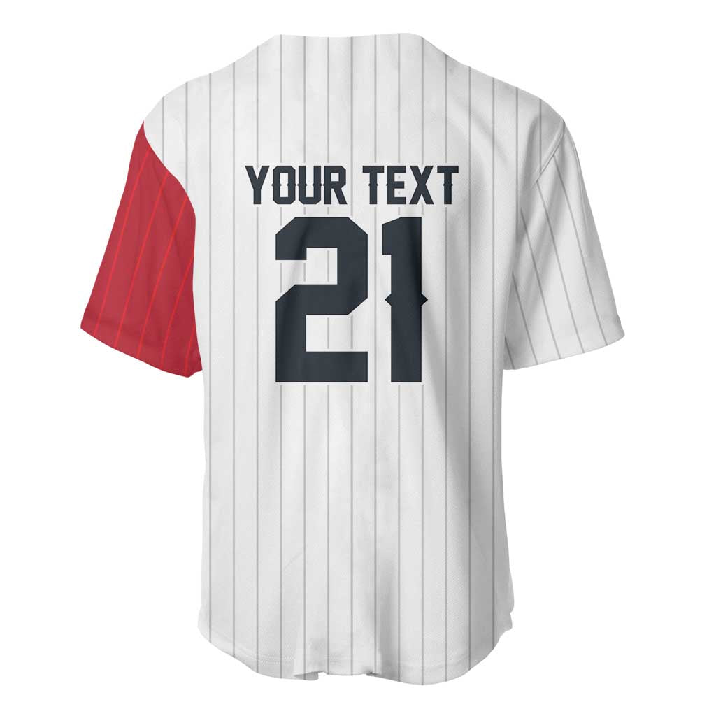 Custom Dripping Baseball Japan Baseball Jersey