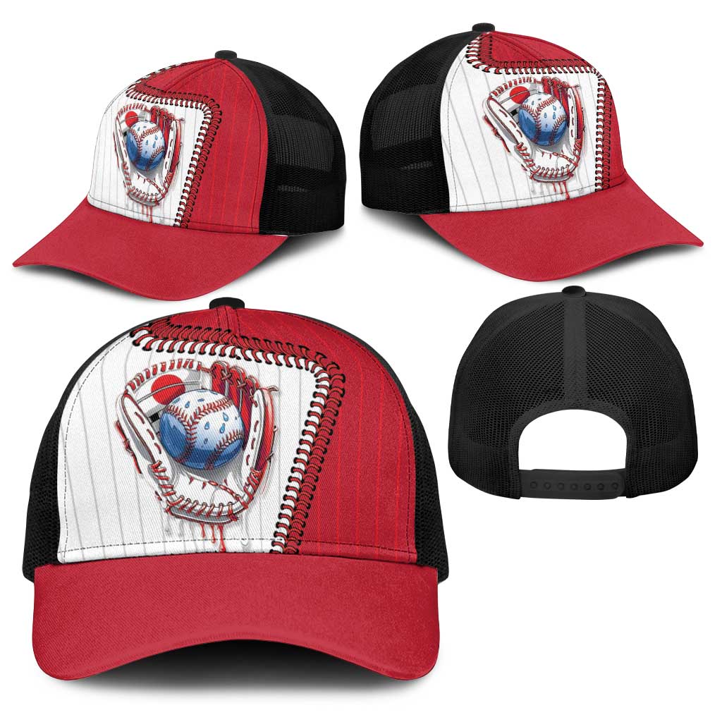 Dripping Baseball Japan Baseball Net Cap