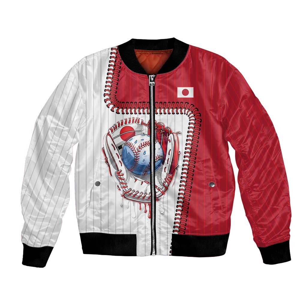 Custom Dripping Baseball Japan Bomber Jacket