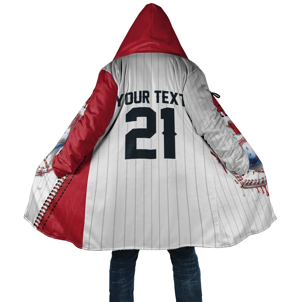 Custom Dripping Baseball Japan Cloak