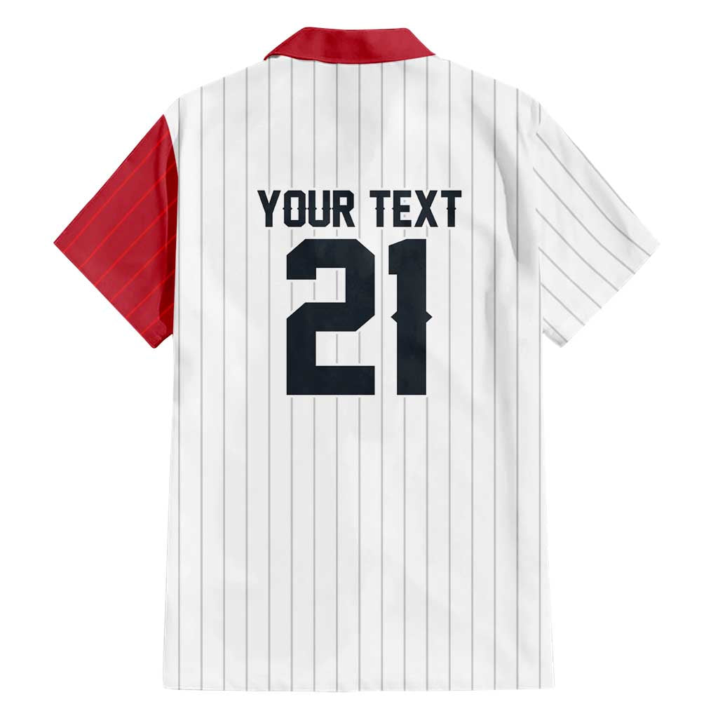 Custom Dripping Baseball Japan Hawaiian Shirt