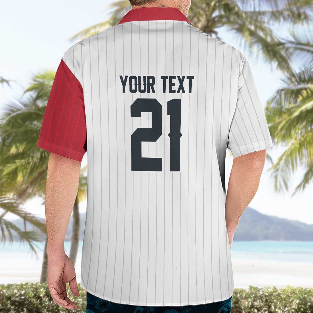 Custom Dripping Baseball Japan Hawaiian Shirt