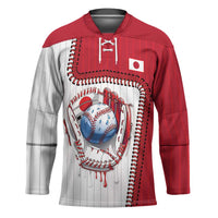 Custom Dripping Baseball Japan Hockey Jersey