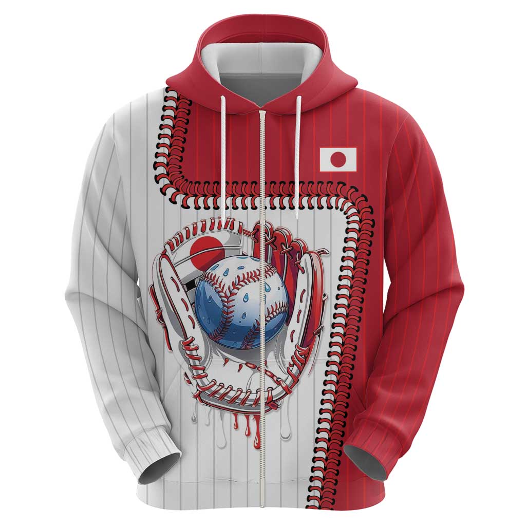 Custom Dripping Baseball Japan Hoodie