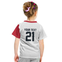 Custom Dripping Baseball Japan Kid T Shirt