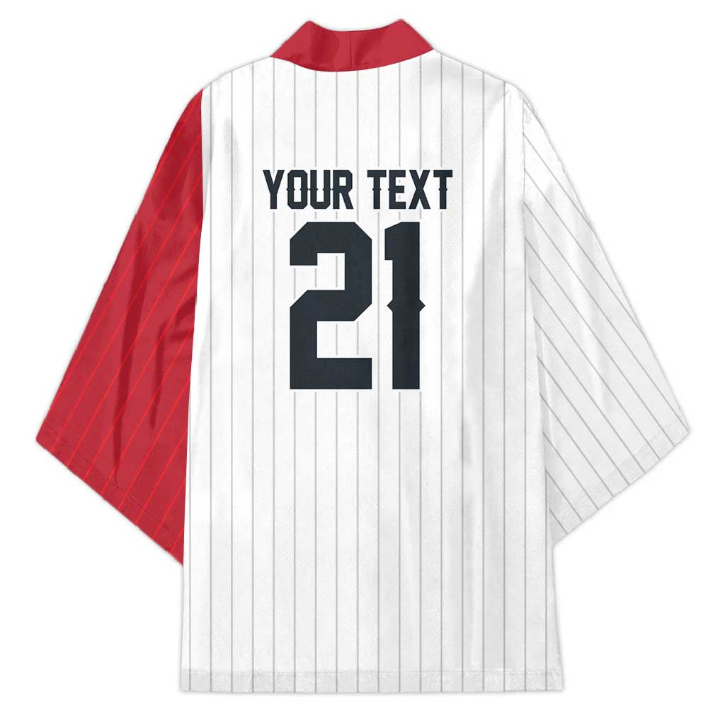 Custom Dripping Baseball Japan Kimono