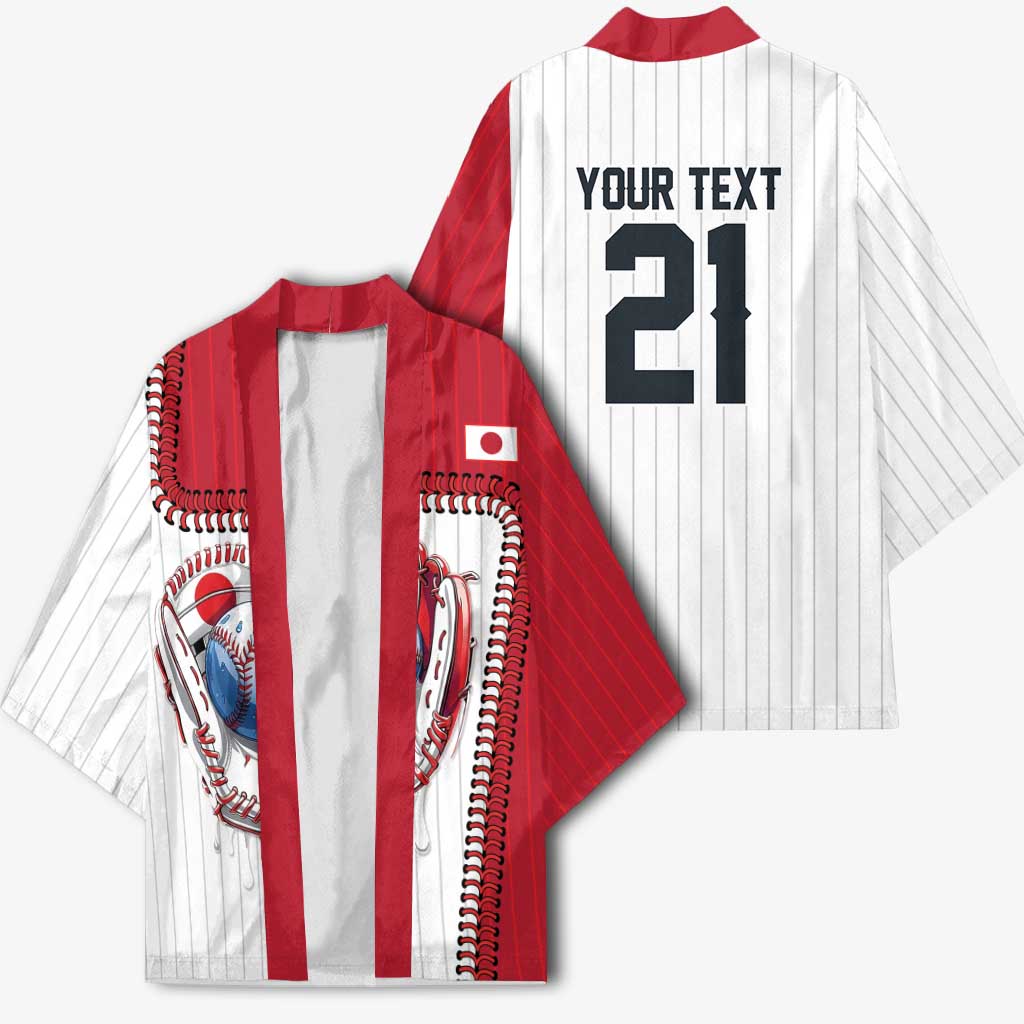 Custom Dripping Baseball Japan Kimono