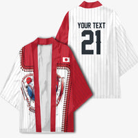 Custom Dripping Baseball Japan Kimono