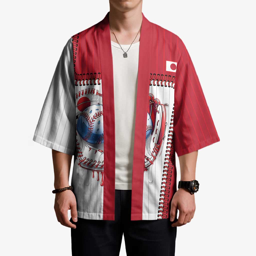 Custom Dripping Baseball Japan Kimono