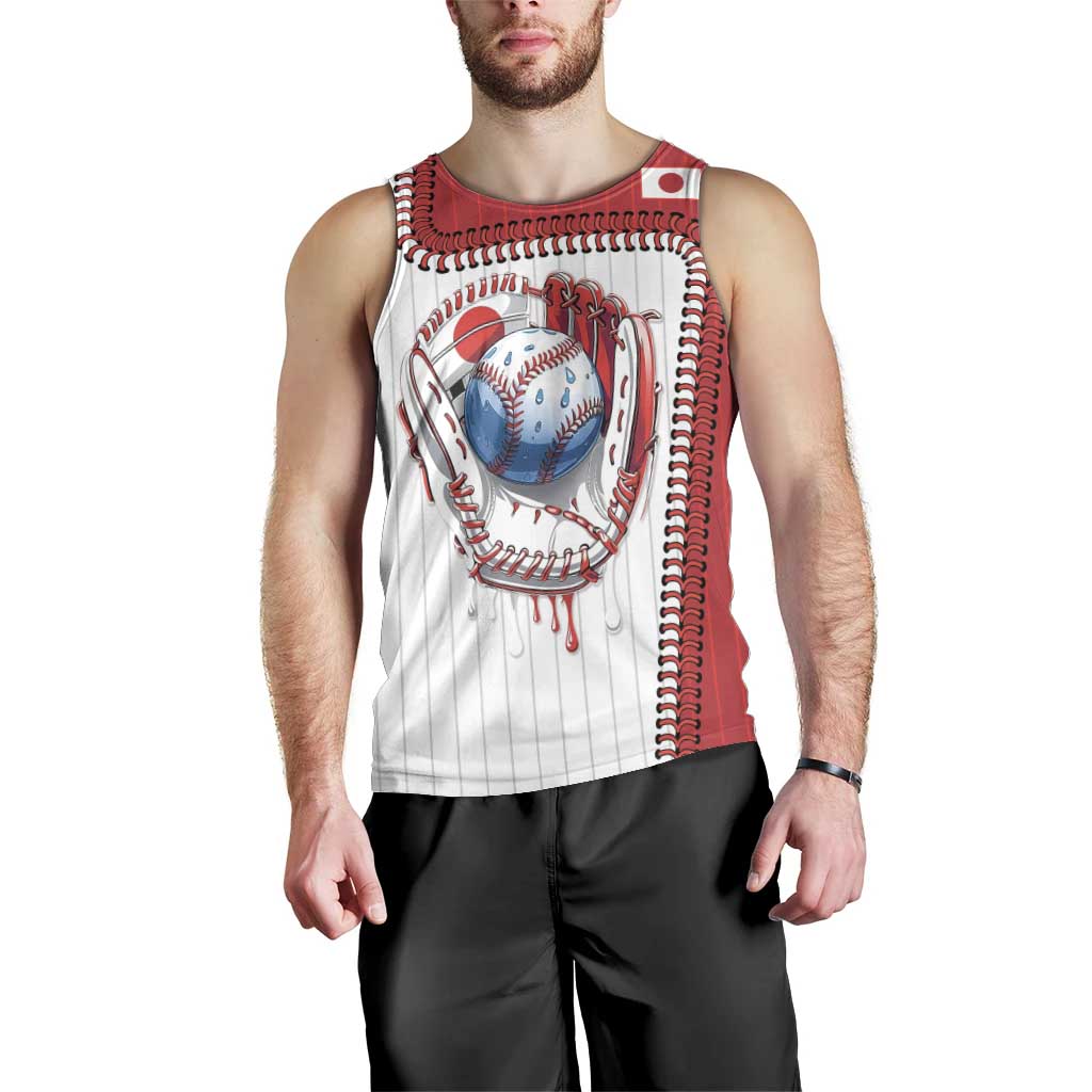 Custom Dripping Baseball Japan Men Tank Top