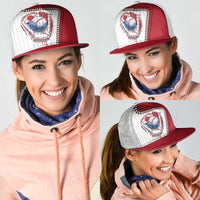Dripping Baseball Japan Mesh Trucker Cap