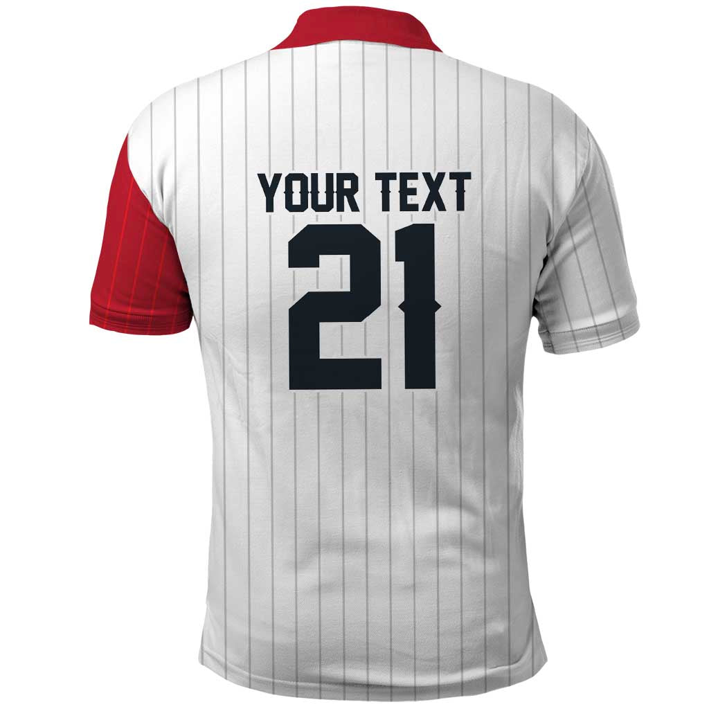 Custom Dripping Baseball Japan Polo Shirt