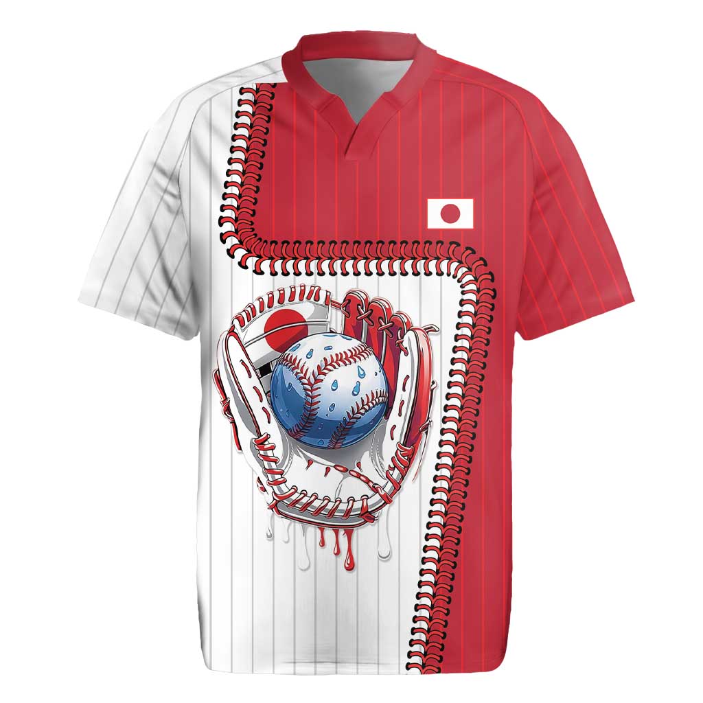 Custom Dripping Baseball Japan Rugby Jersey