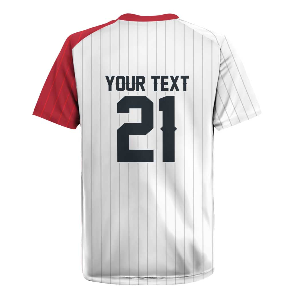 Custom Dripping Baseball Japan Rugby Jersey