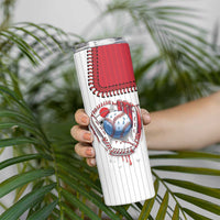 Custom Dripping Baseball Japan Skinny Tumbler