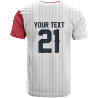 Custom Dripping Baseball Japan T Shirt