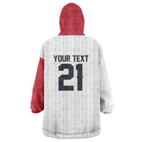 Custom Dripping Baseball Japan Wearable Blanket Hoodie