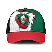 Dripping Baseball Mexico Baseball Net Cap