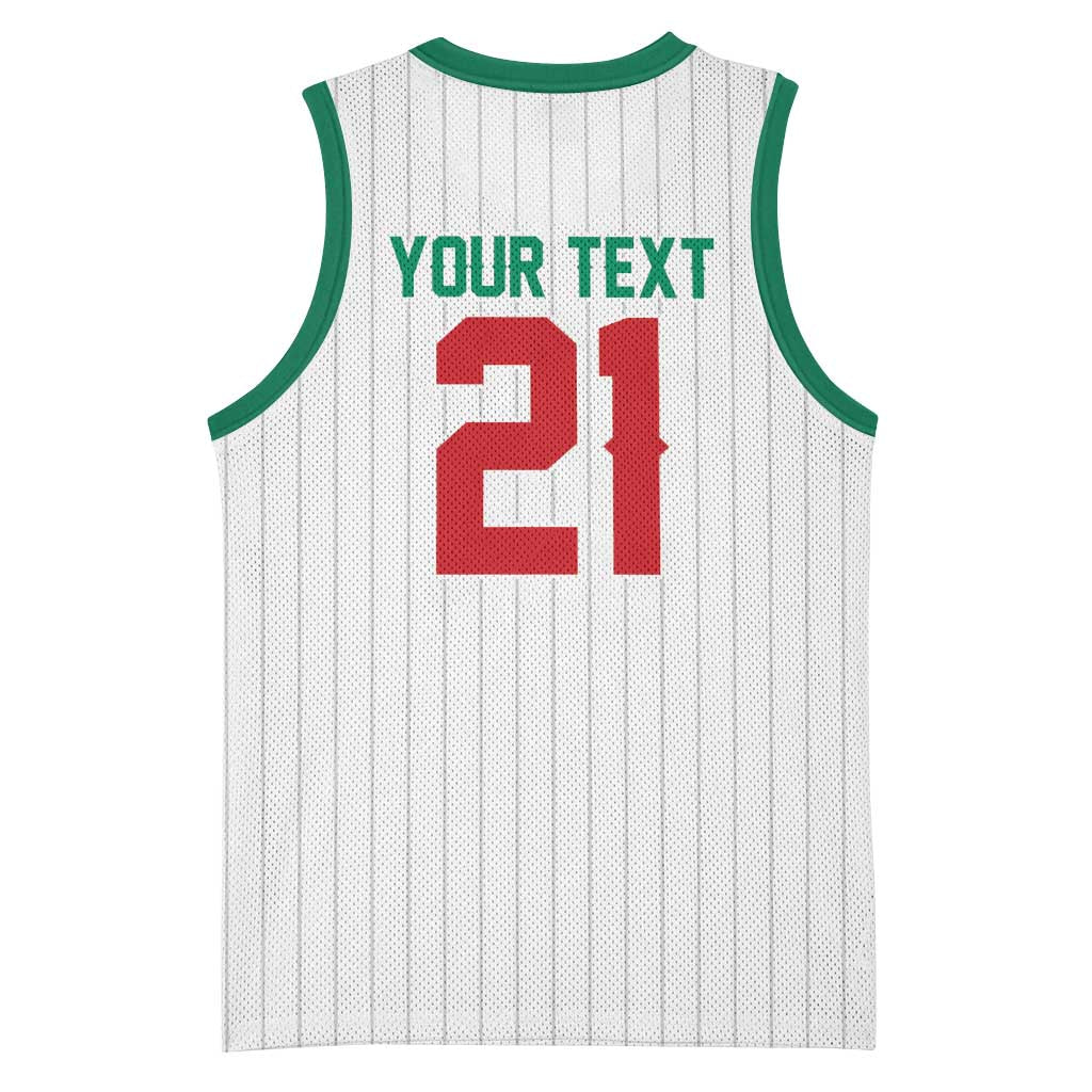 Custom Dripping Baseball Mexico Basketball Jersey