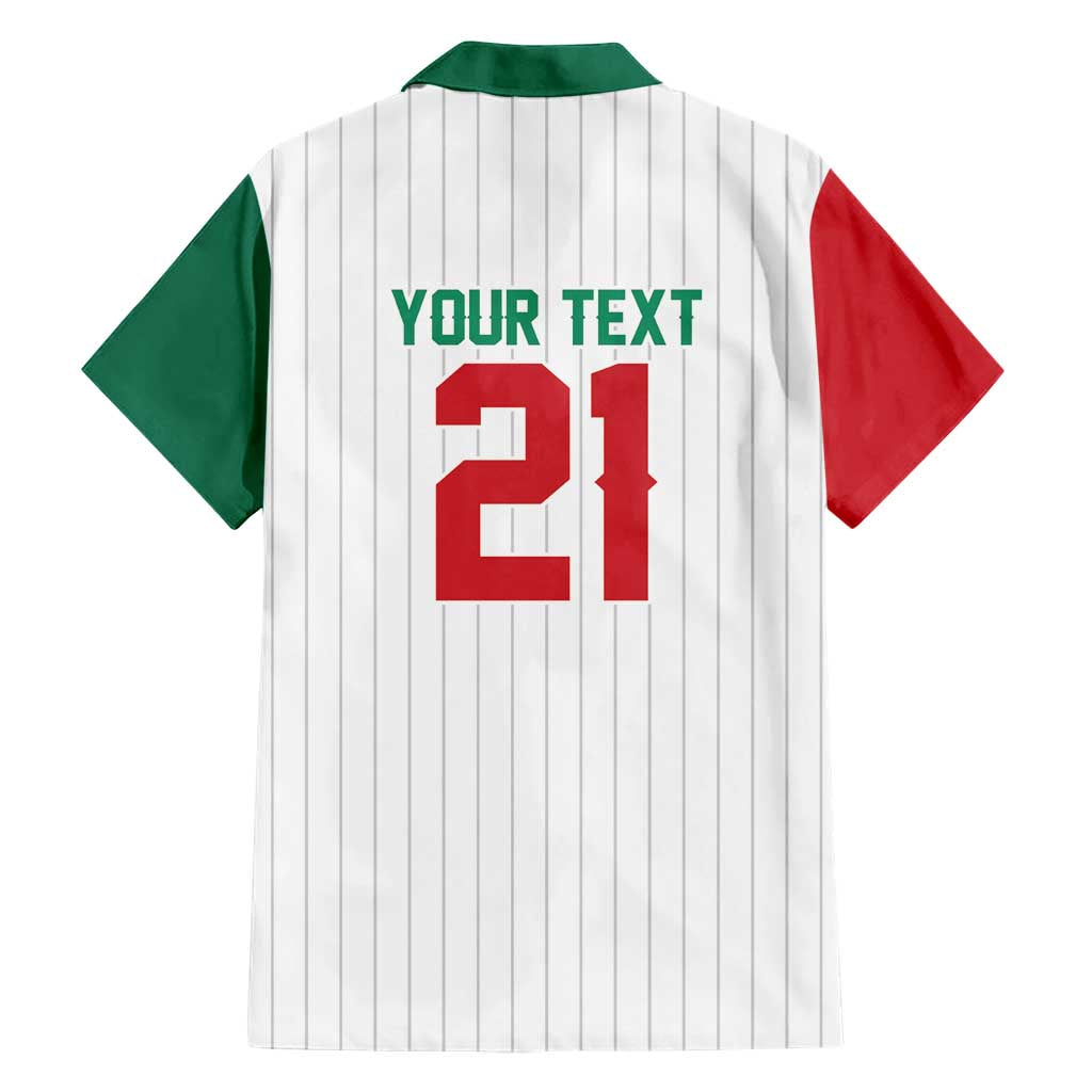 Custom Dripping Baseball Mexico Hawaiian Shirt