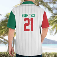 Custom Dripping Baseball Mexico Hawaiian Shirt