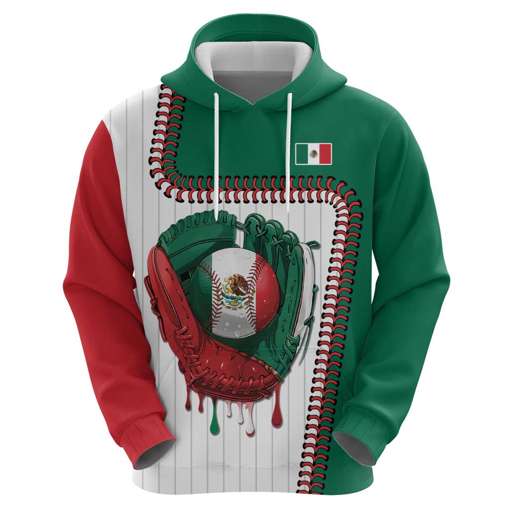 Custom Dripping Baseball Mexico Hoodie