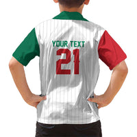 Custom Dripping Baseball Mexico Kid Hawaiian Shirt