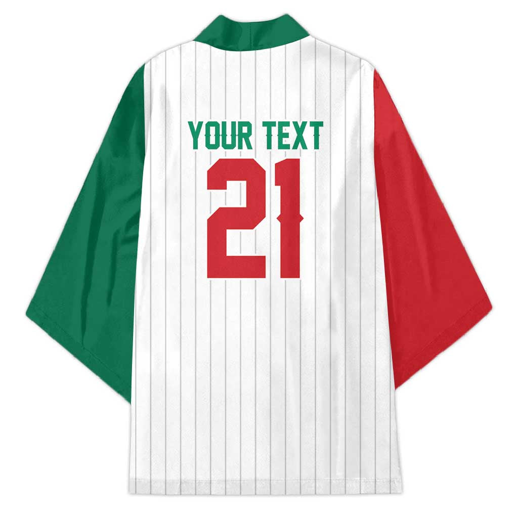Custom Dripping Baseball Mexico Kimono