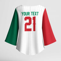 Custom Dripping Baseball Mexico Kimono Sleeve Blouse