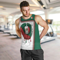 Custom Dripping Baseball Mexico Men Tank Top