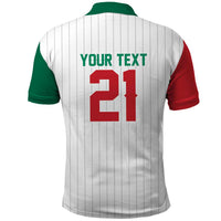 Custom Dripping Baseball Mexico Polo Shirt