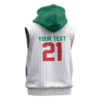 Custom Dripping Baseball Mexico Sleeveless Hoodie