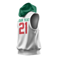 Custom Dripping Baseball Mexico Sleeveless Hoodie