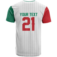 Custom Dripping Baseball Mexico T Shirt
