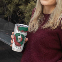 Custom Dripping Baseball Mexico Tumbler Cup
